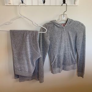 Gray juicy couture jumpsuit